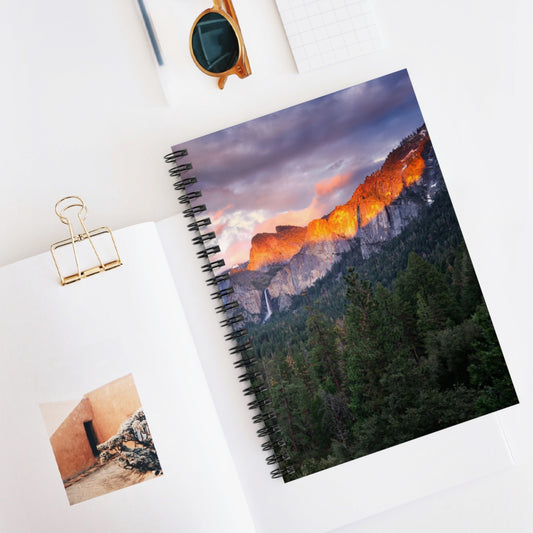 Mountain Horizon Spiral Notebook - Ruled Line