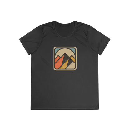Retro Mountain Range Women’s Graphic T‑Shirt