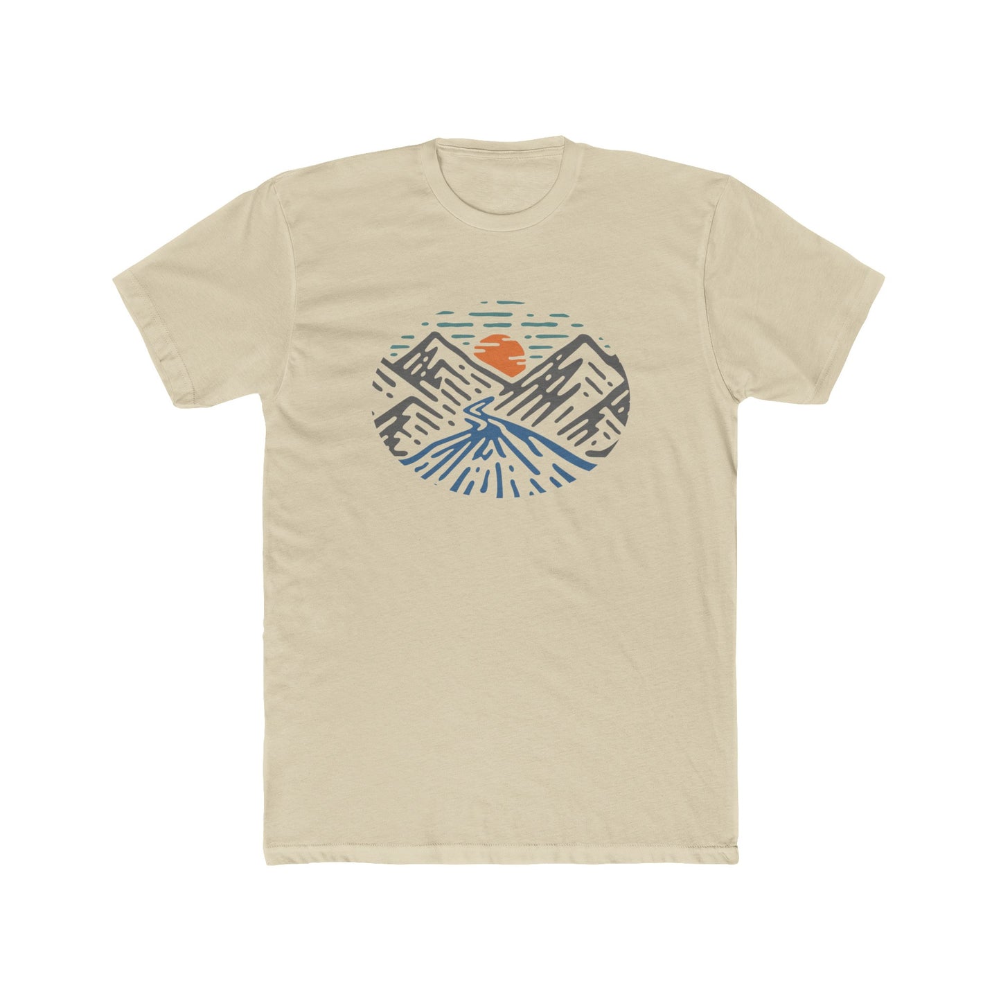 Mountain Air Men's Cotton Crew Tee