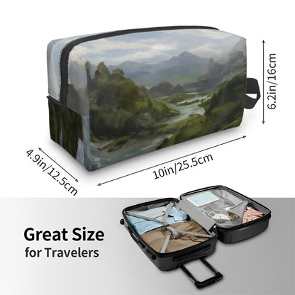Painted Mountain Travel Toiletry Bag