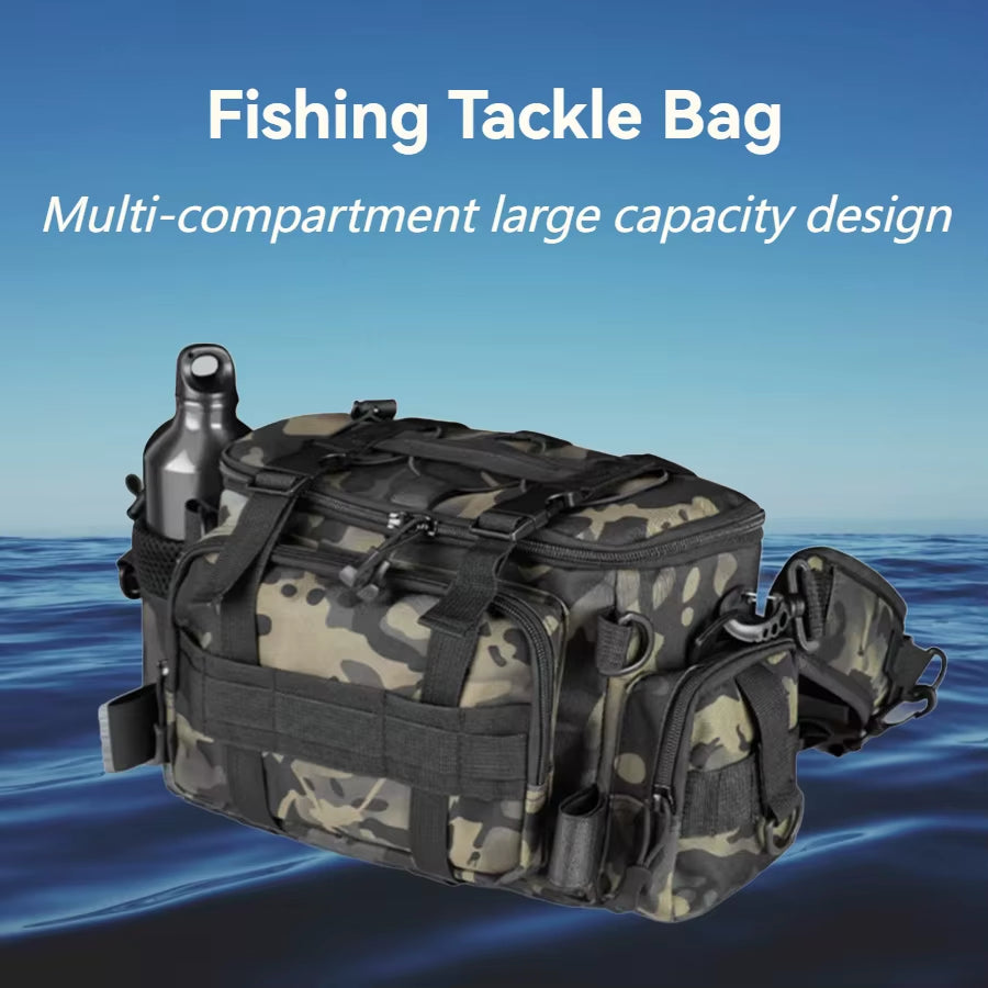 Fishing Tackle, Shoulder Bag, Storage Bag, Portable Fishing Rod Holder, Outdoor Sports Bag, Flying Fishing
