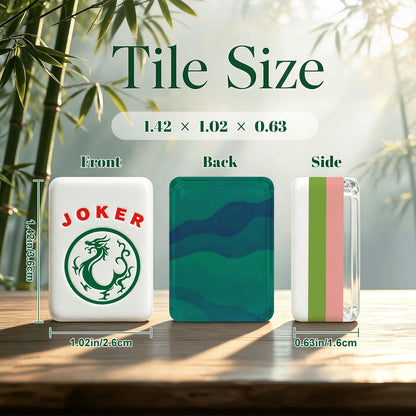 4 Layer Mahjong Tiles Set - Multiple Styles Available