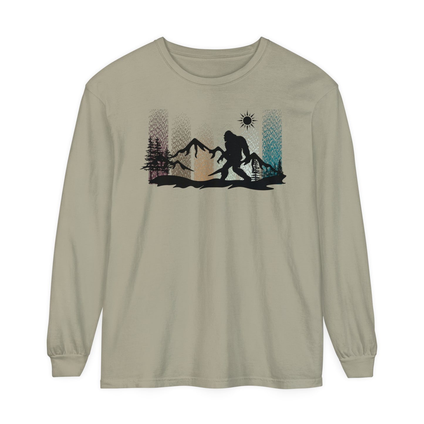 Bigfoot In the Woods - Long Sleeve Shirt