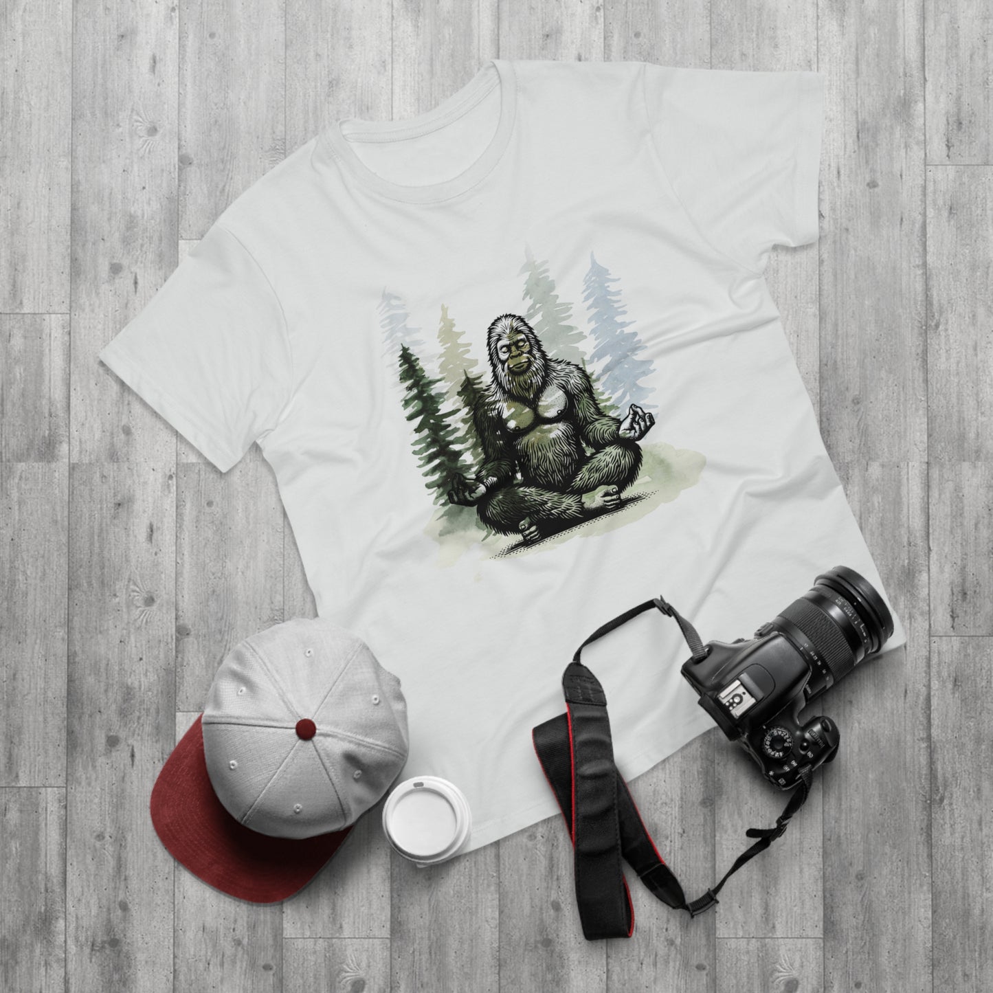 Bigfoot Zen T-shirt - Men's T Shirt