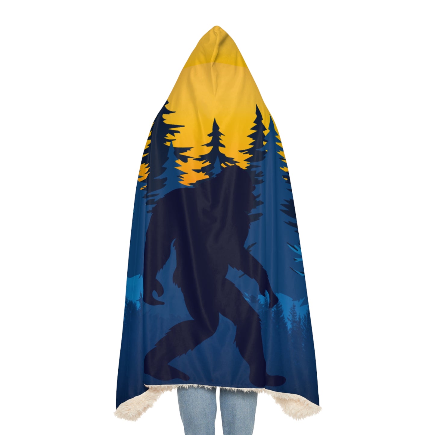 Bigfoot Blue Horizon Snuggle Blanket