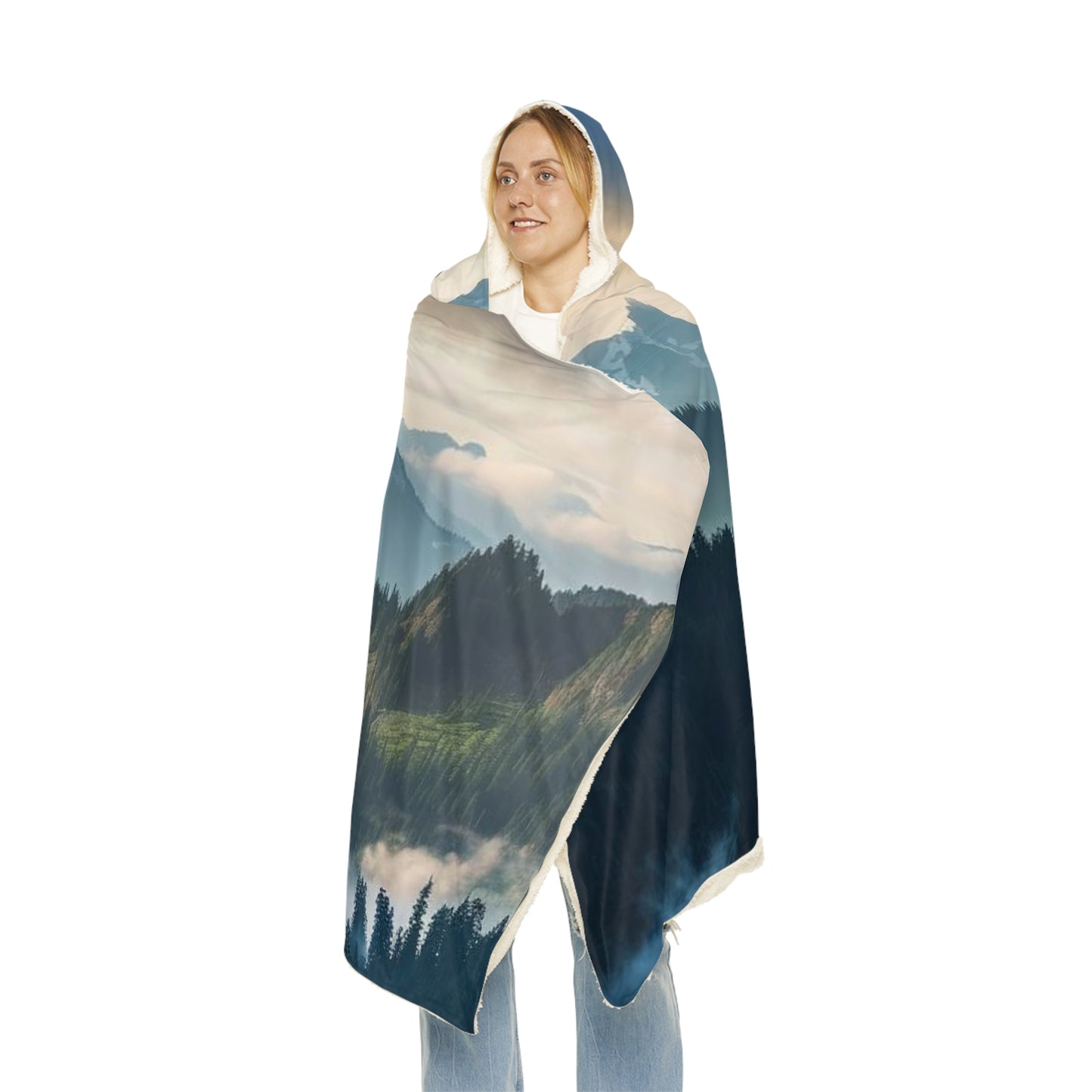 Mountain Fog - Snuggle Blanket