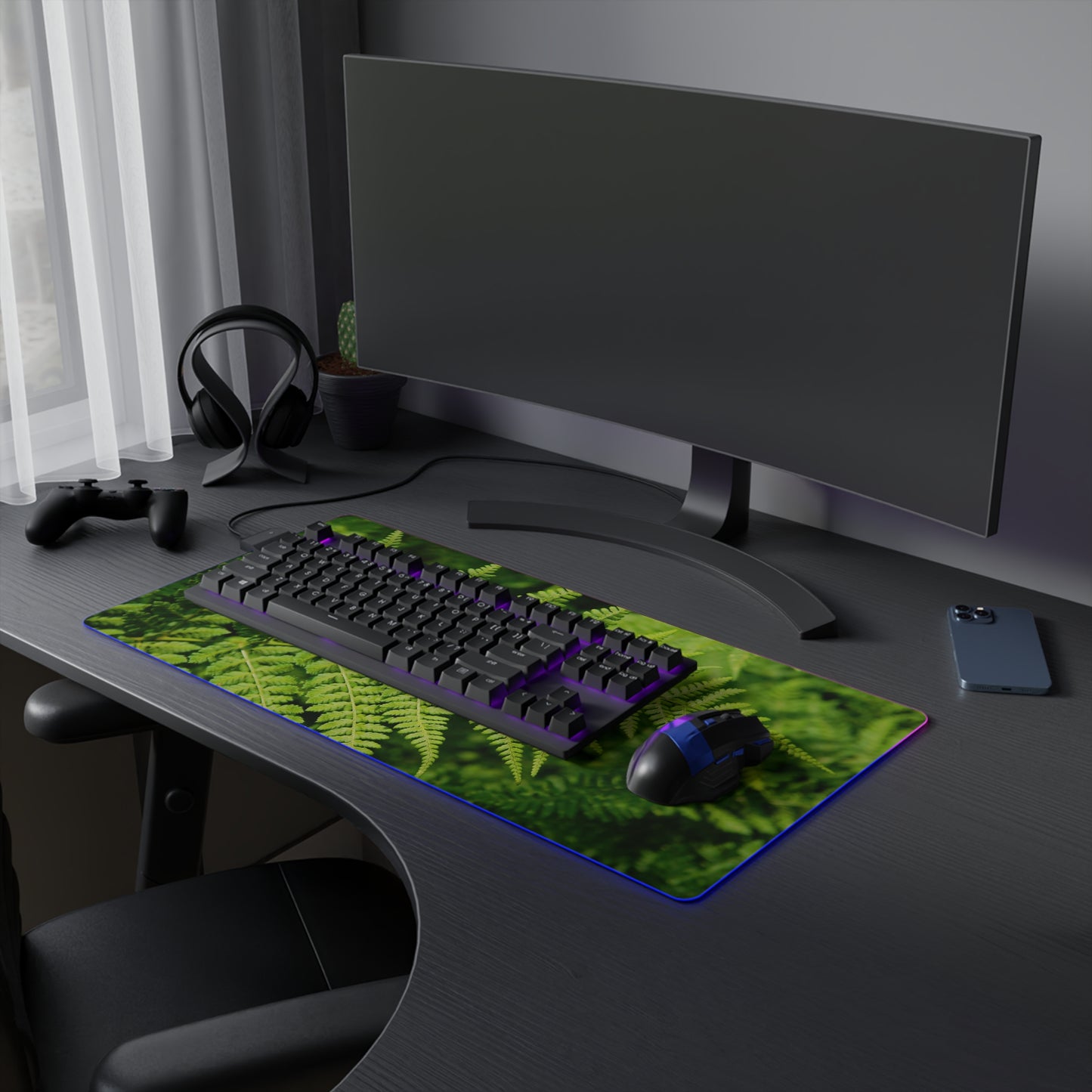 Fern LED Gaming Mouse Pad