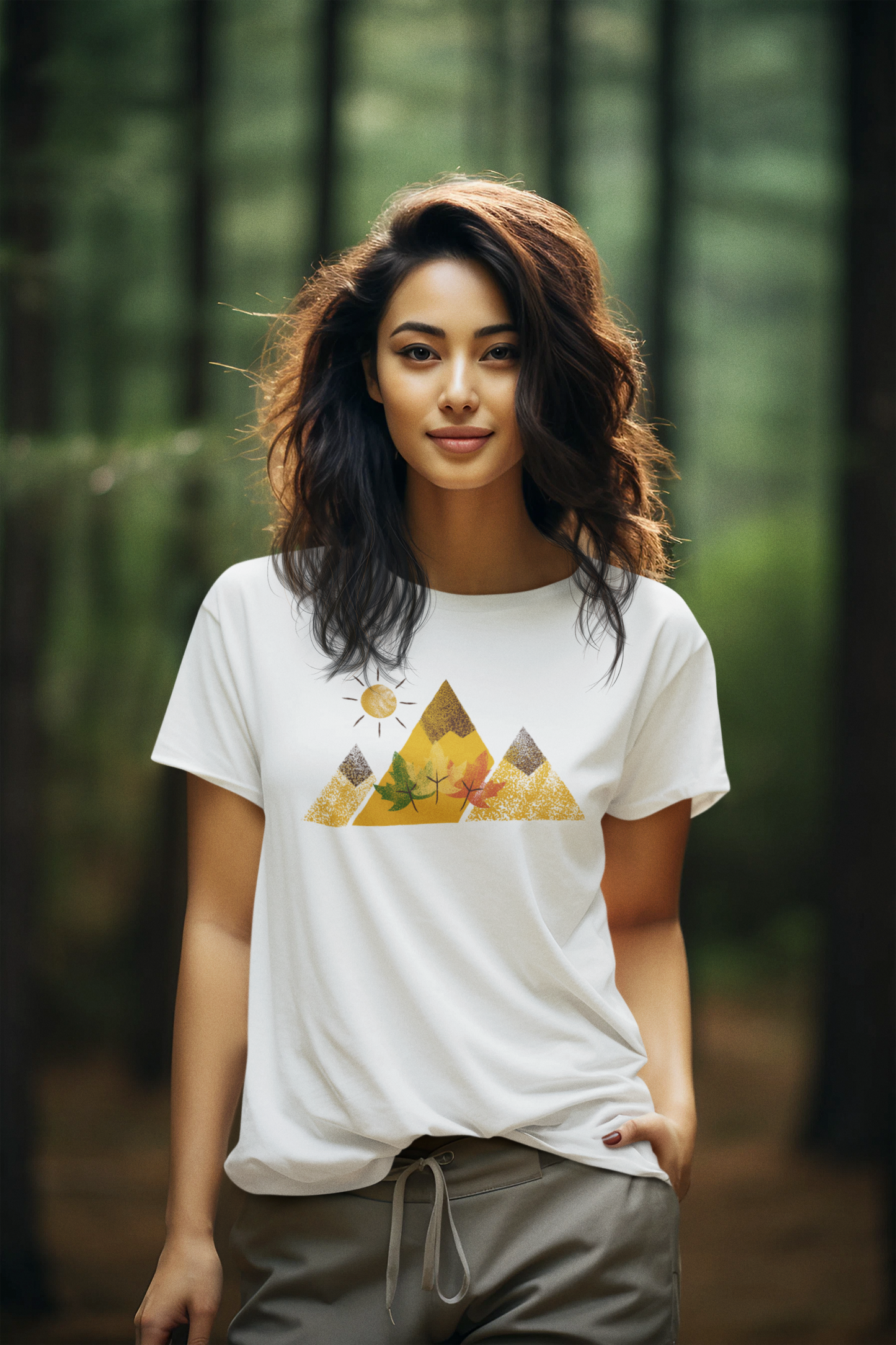 Fall Mountain Iconic Women's T-Shirt