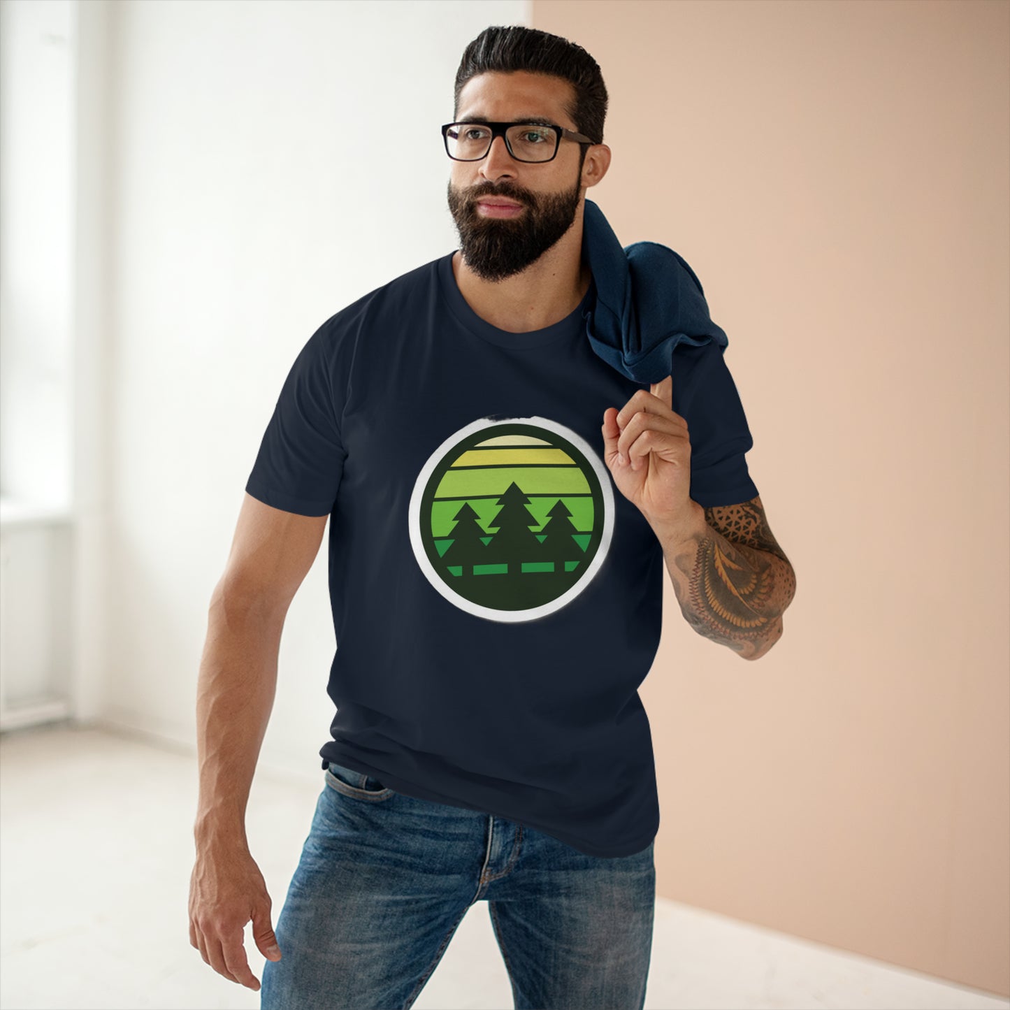 Green Trees - Men's Staple Tee