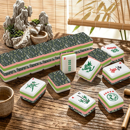 4 Layer Mahjong Tiles Set - Multiple Styles Available