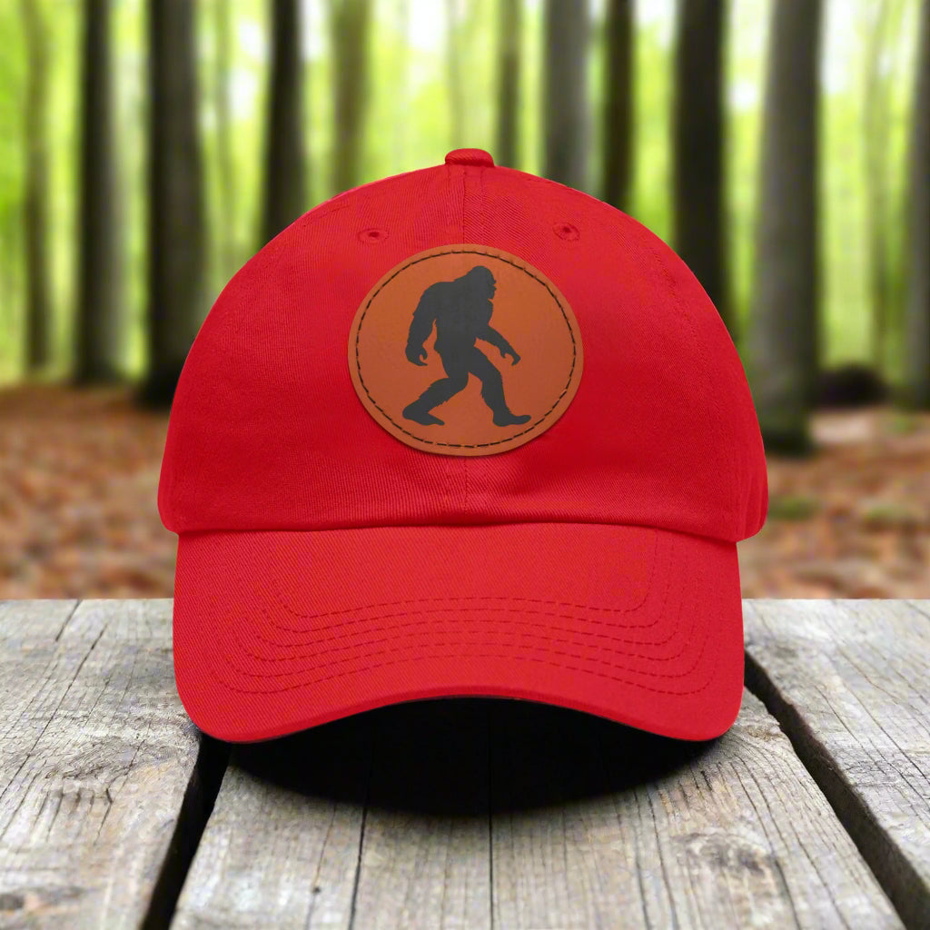 Bigfoot Hat with Leather Round Patch