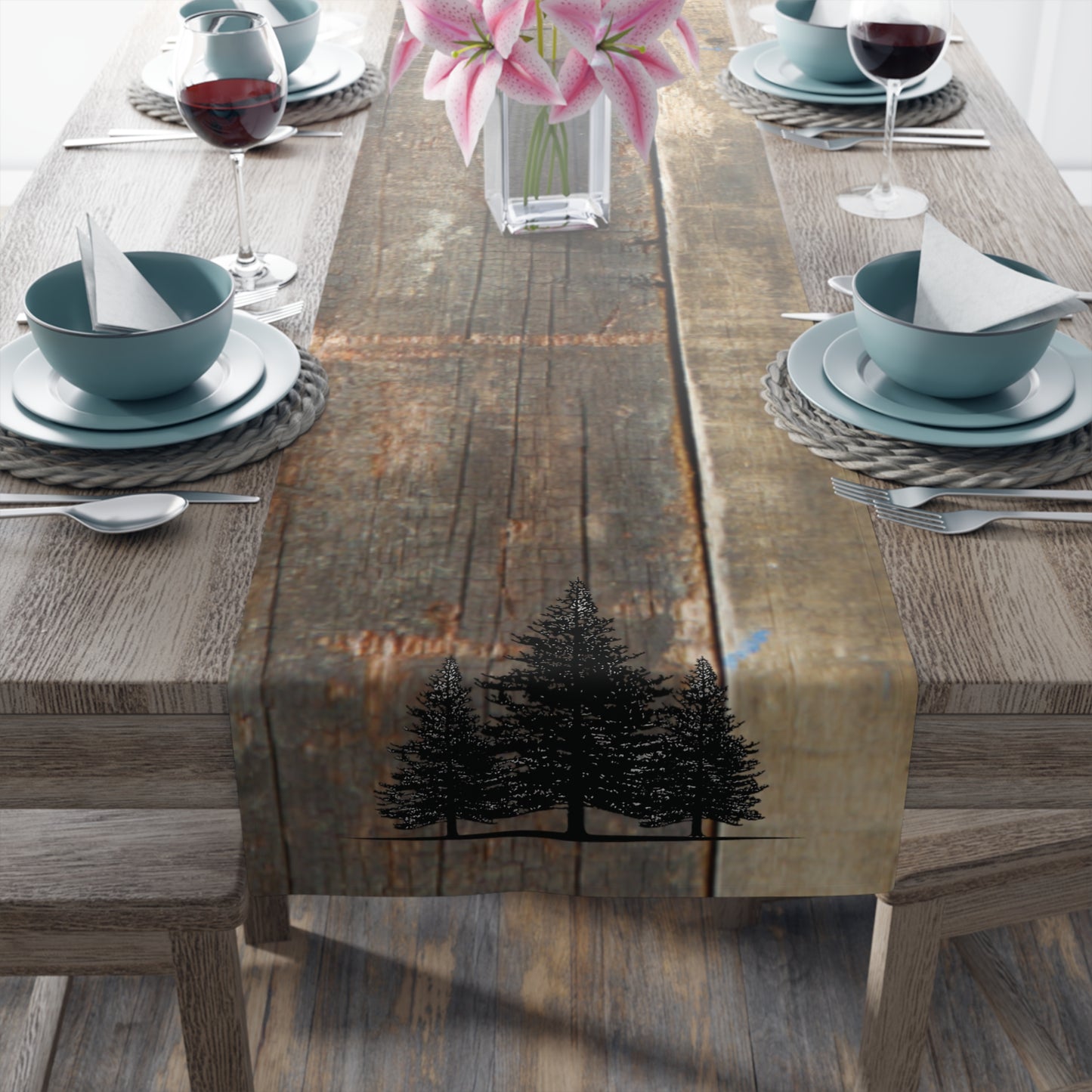 Barn Wood Table Runner