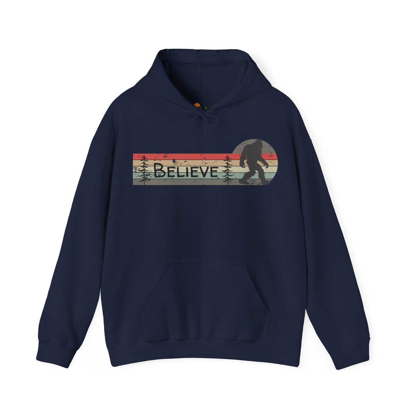 Bigfoot Believe Hooded Sweatshirt