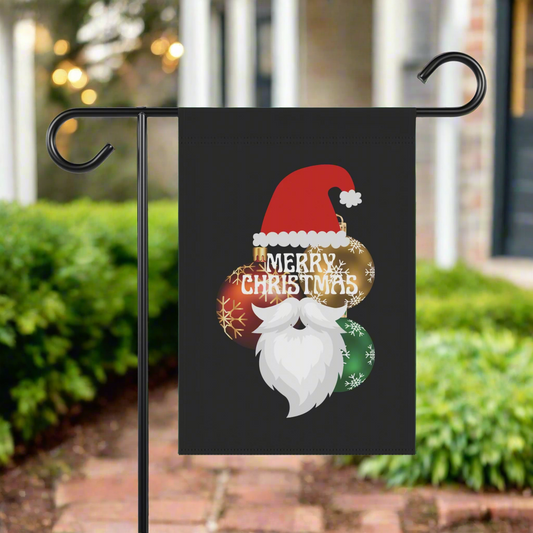 Christmas Santa Garden Banner