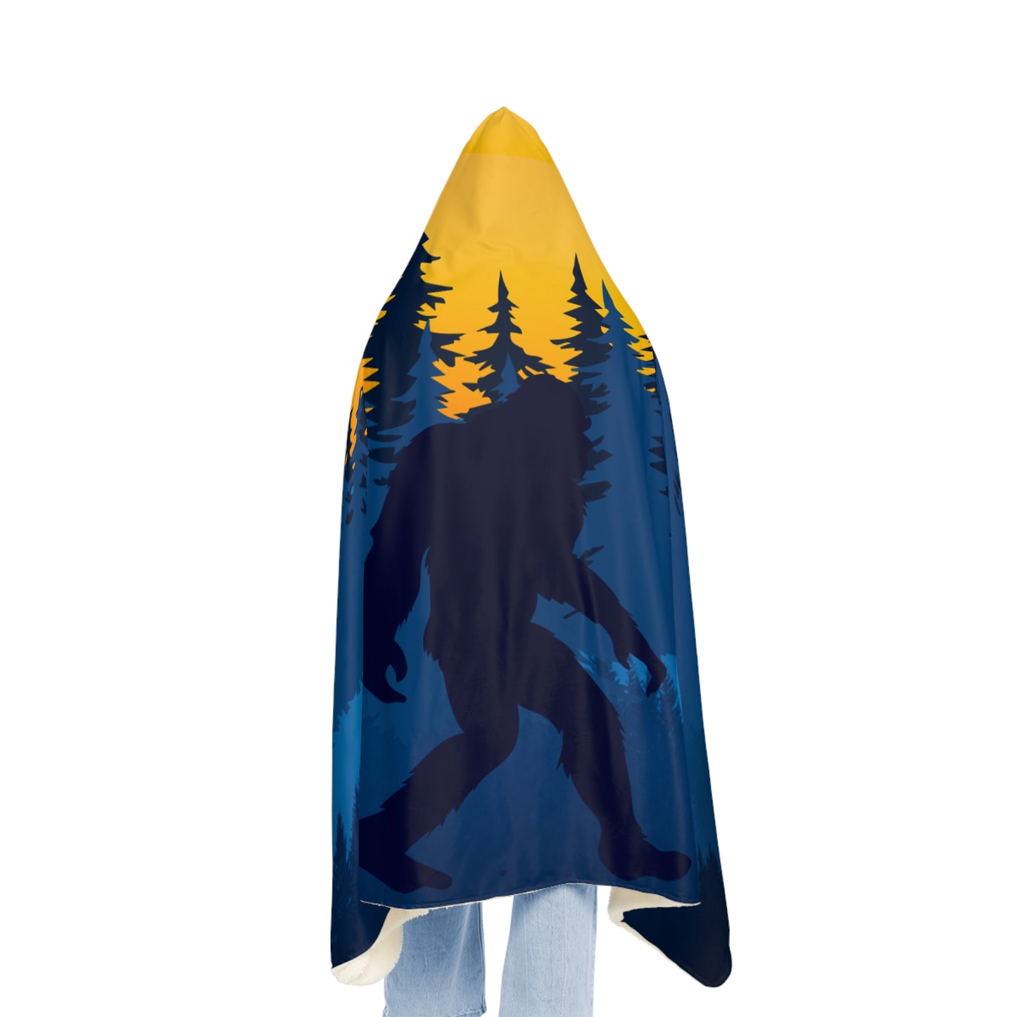 Bigfoot Blue Horizon Snuggle Blanket