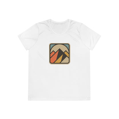 Retro Mountain Range Women’s Graphic T‑Shirt