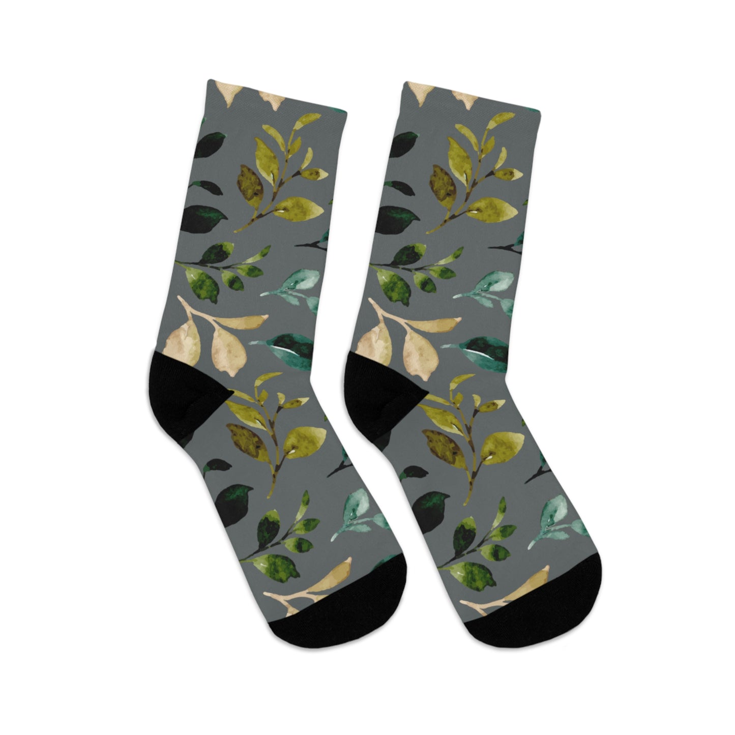 Green Leaf - Recycled Poly Socks