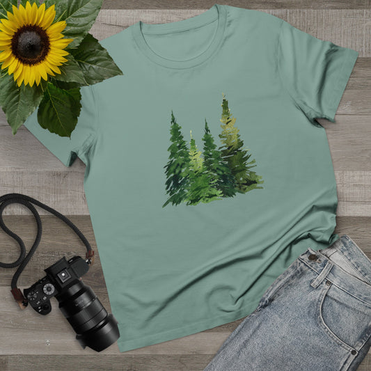 Painted Pines Women’s Maple Tee