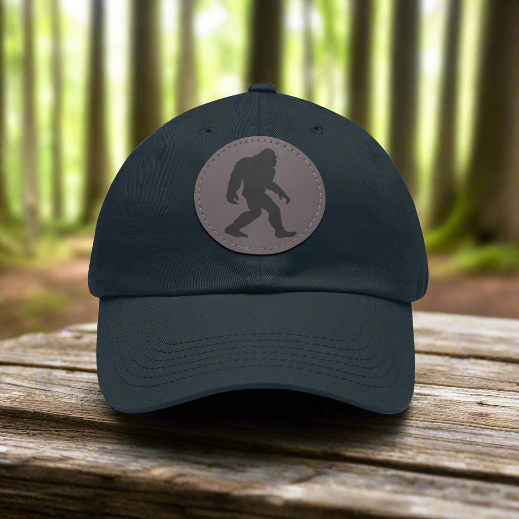 Bigfoot Hat with Leather Round Patch