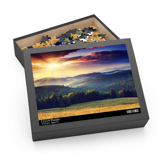 Sunset Puzzle (120, 252, 500-Piece)