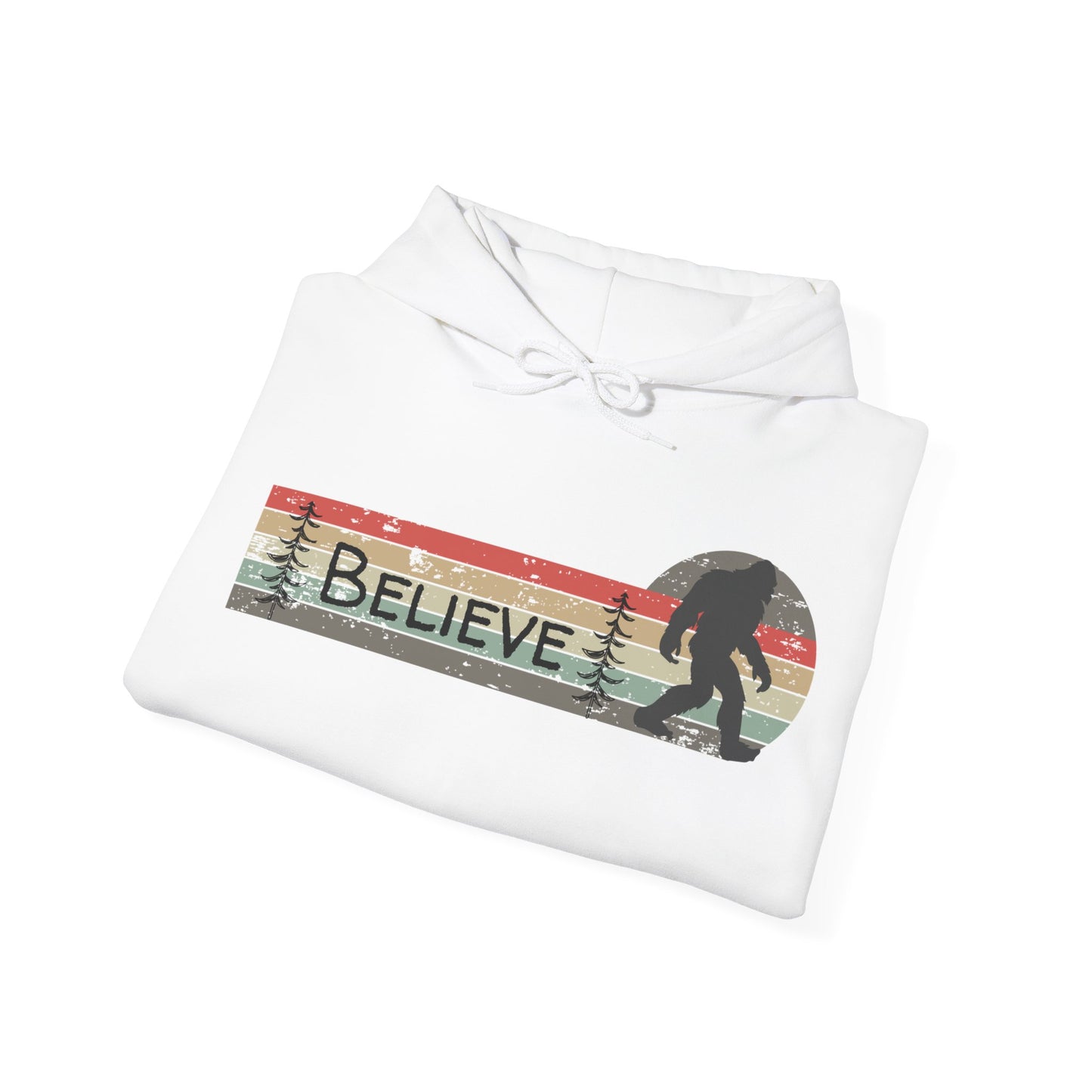 Bigfoot Believe Hooded Sweatshirt