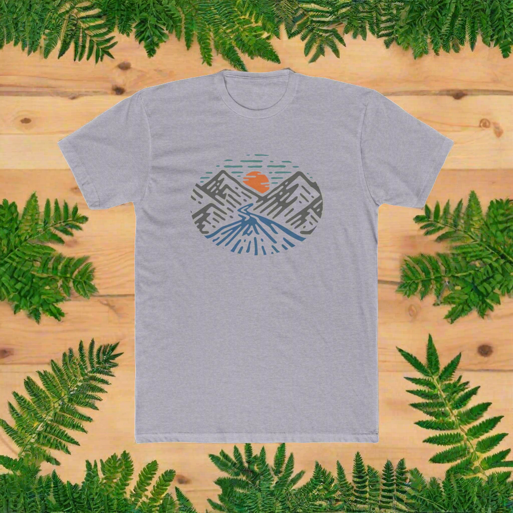 Mountain Air Men's Cotton Crew Tee