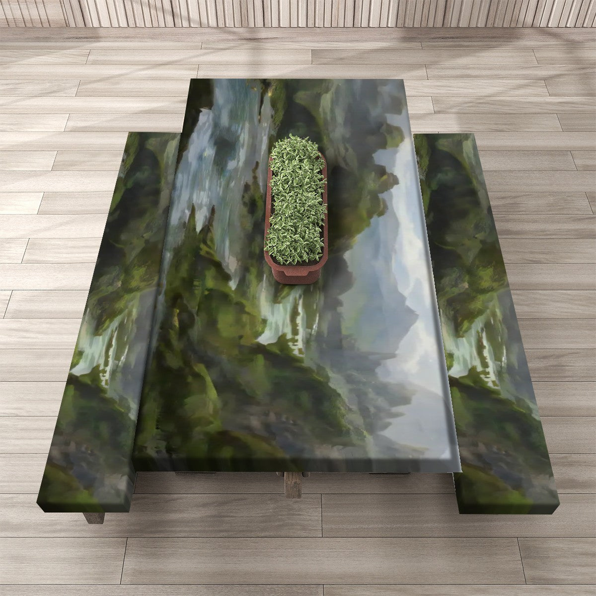 Outdoor Picnic Table Cover with Bench Covers