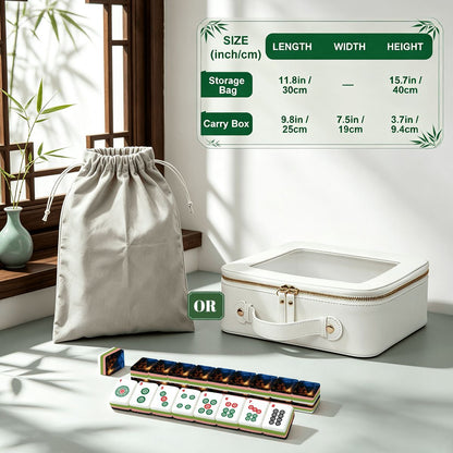 4 Layer Mahjong Tiles Set - Multiple Style Available