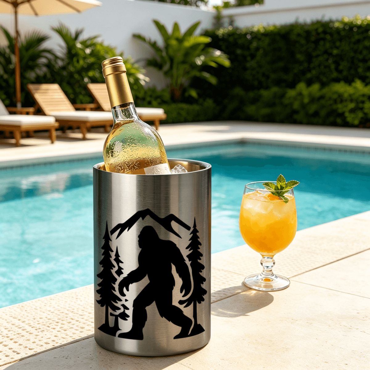 Bigfoot Stainless Steel Wine Chiller
