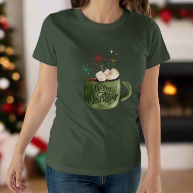 Christmas Marshmallow Mug Women's T-shirt