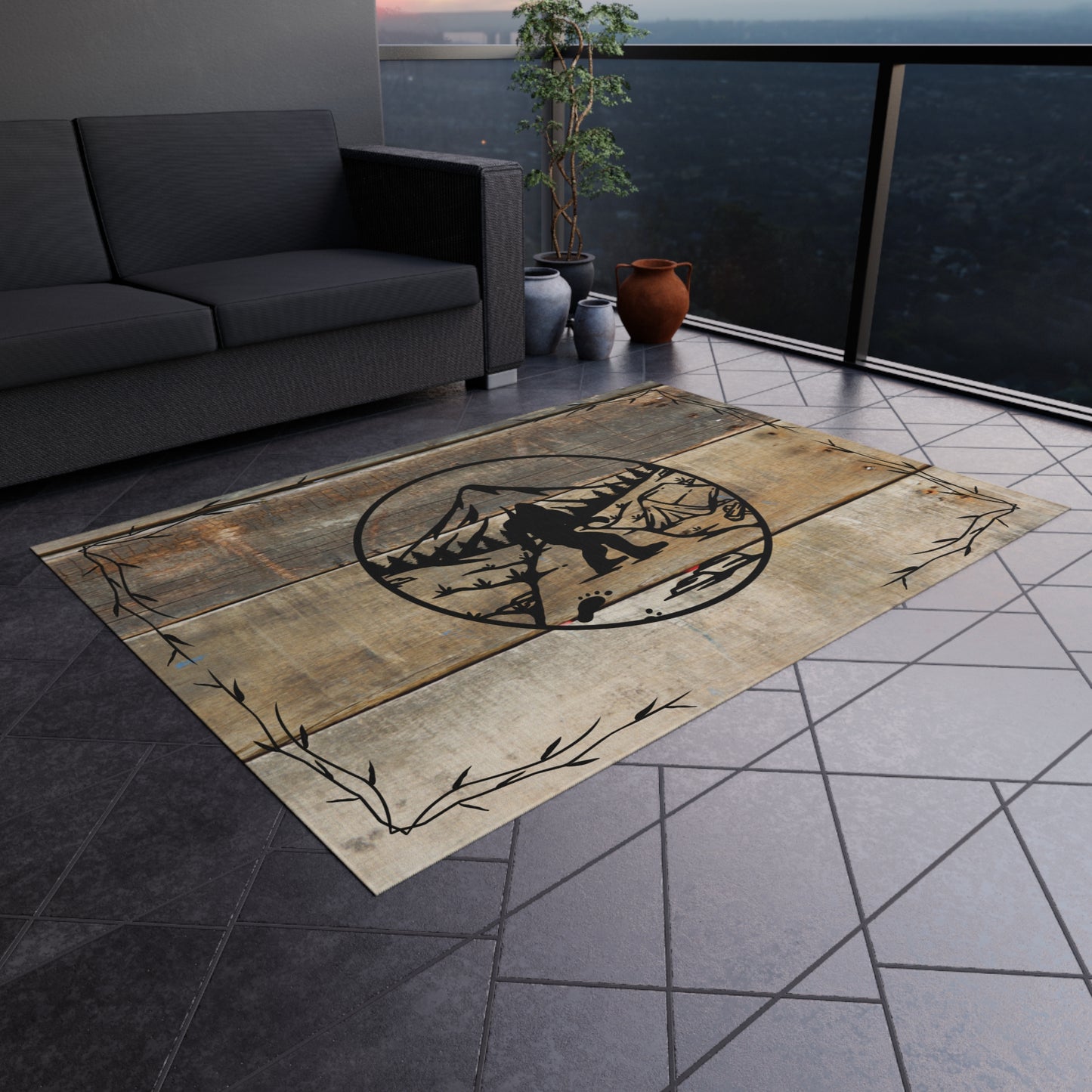 Bigfoot Outdoor Rug