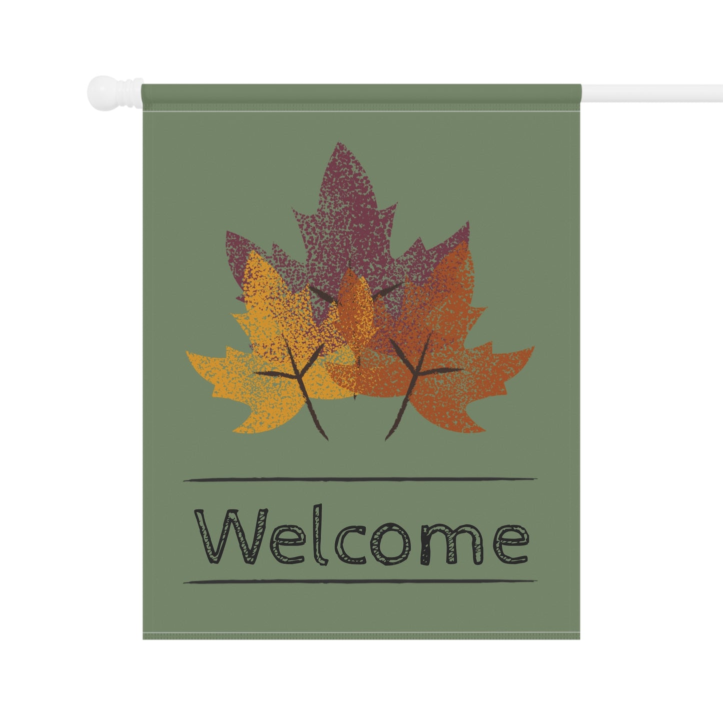 Welcome Fall - Garden & House Banner