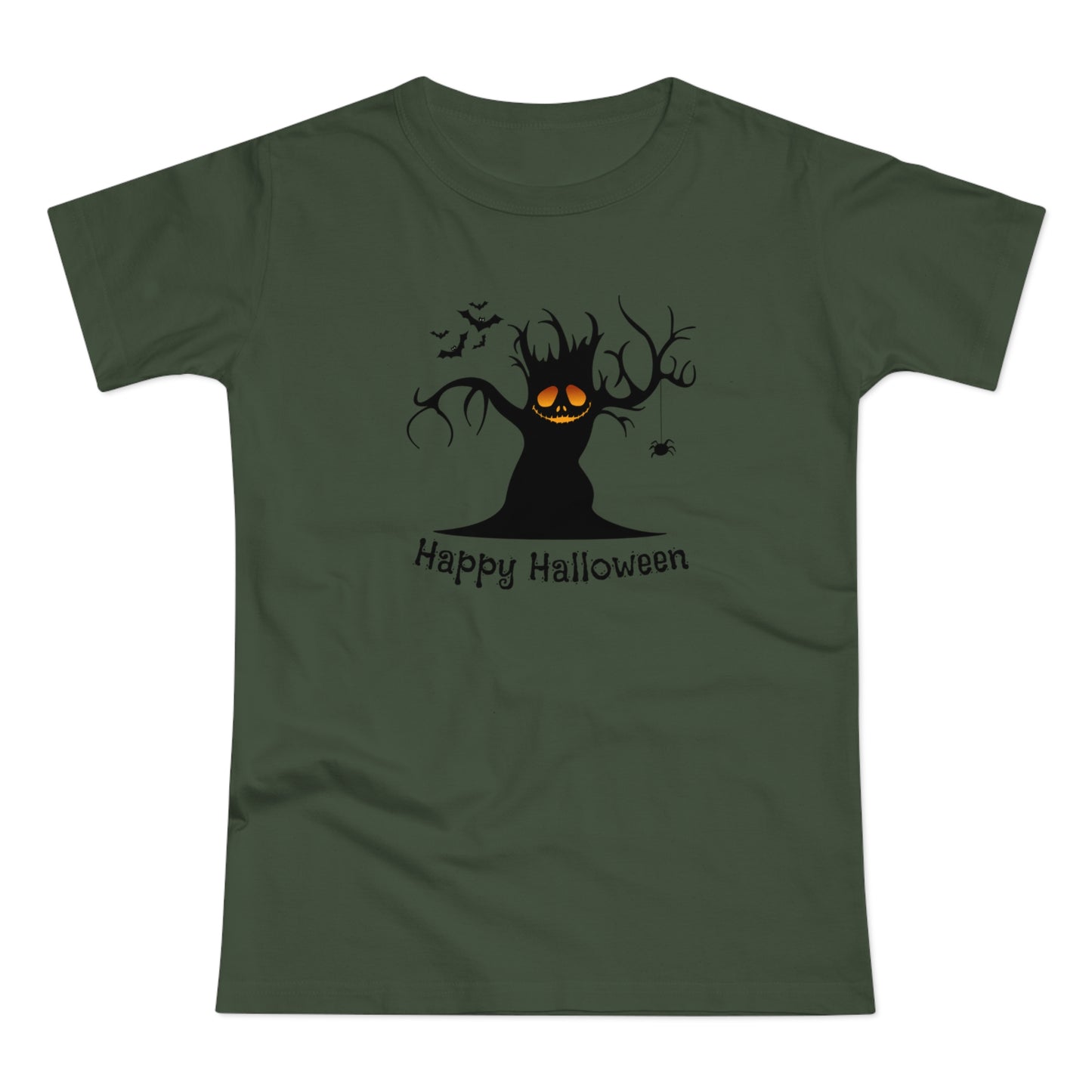 Happy Halloween Spooky Tree  - Women’s Tee