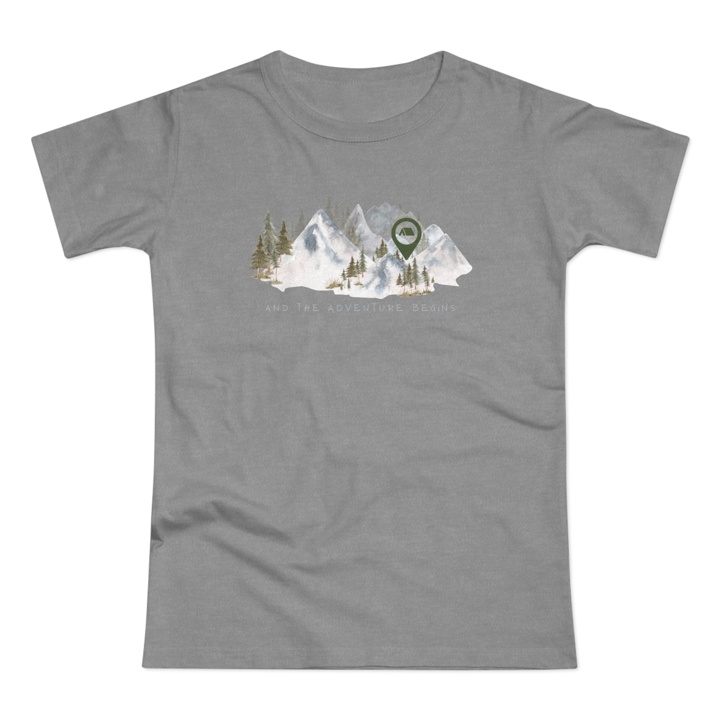 Adventure Begins - Women's T-shirt