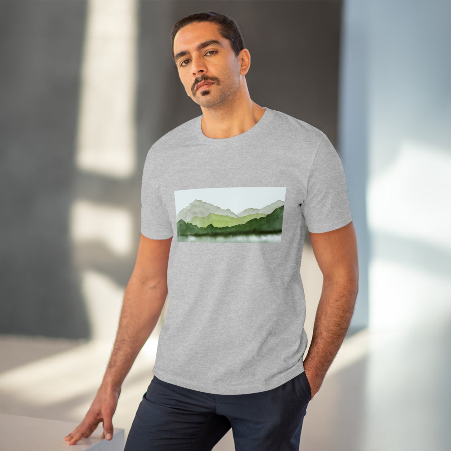 Mossy Mountain Organic Creator T-shirt - Unisex