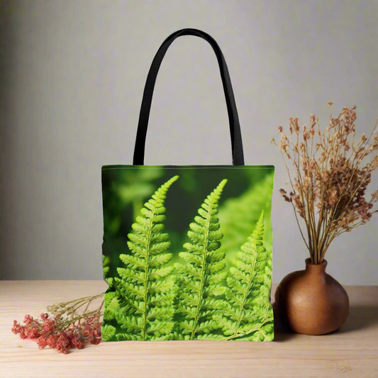 Green Fern Tote Bag