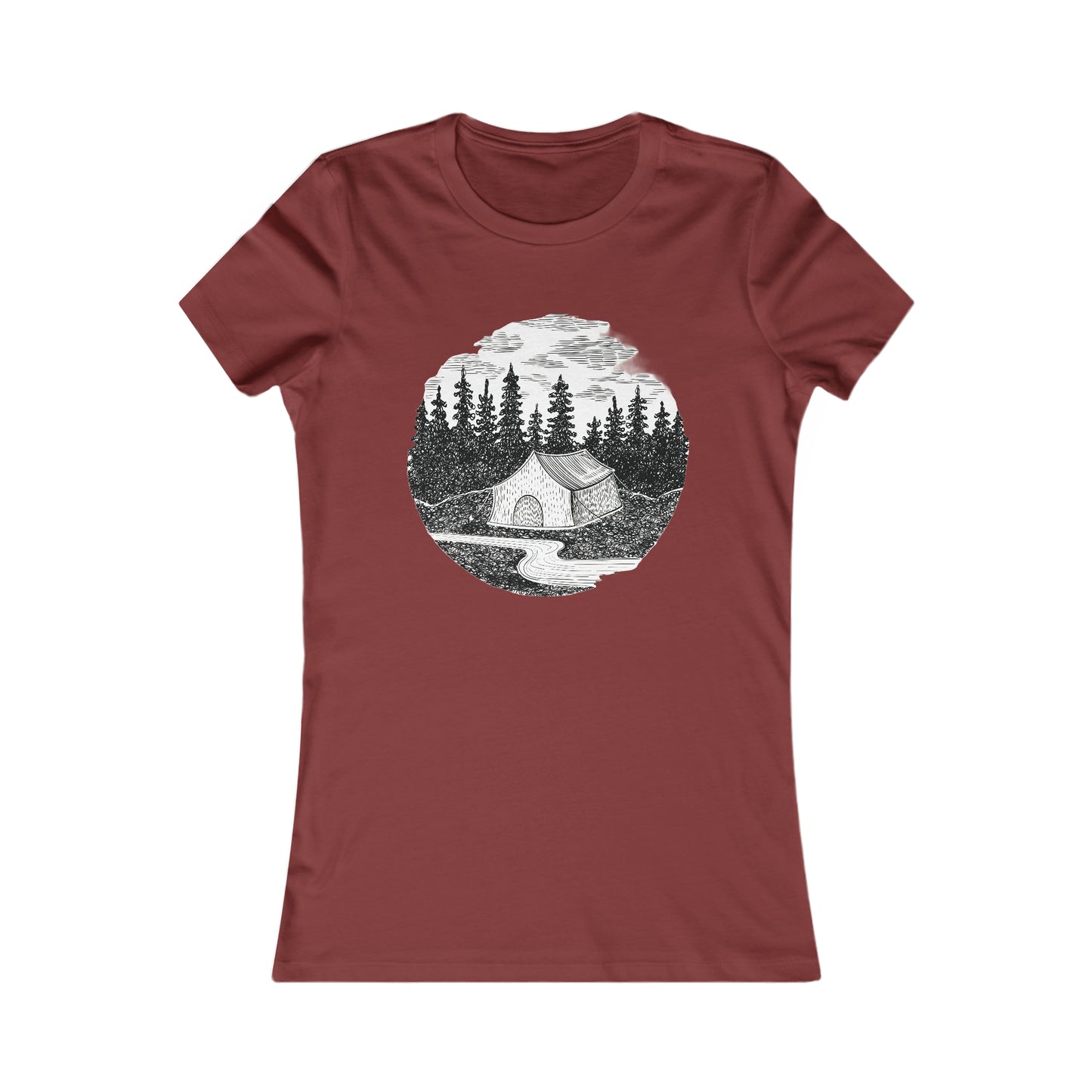 Cabin in the Woods - Women's Favorite Tee