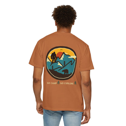Bigfoot In the Mountains Unisex T-shirt