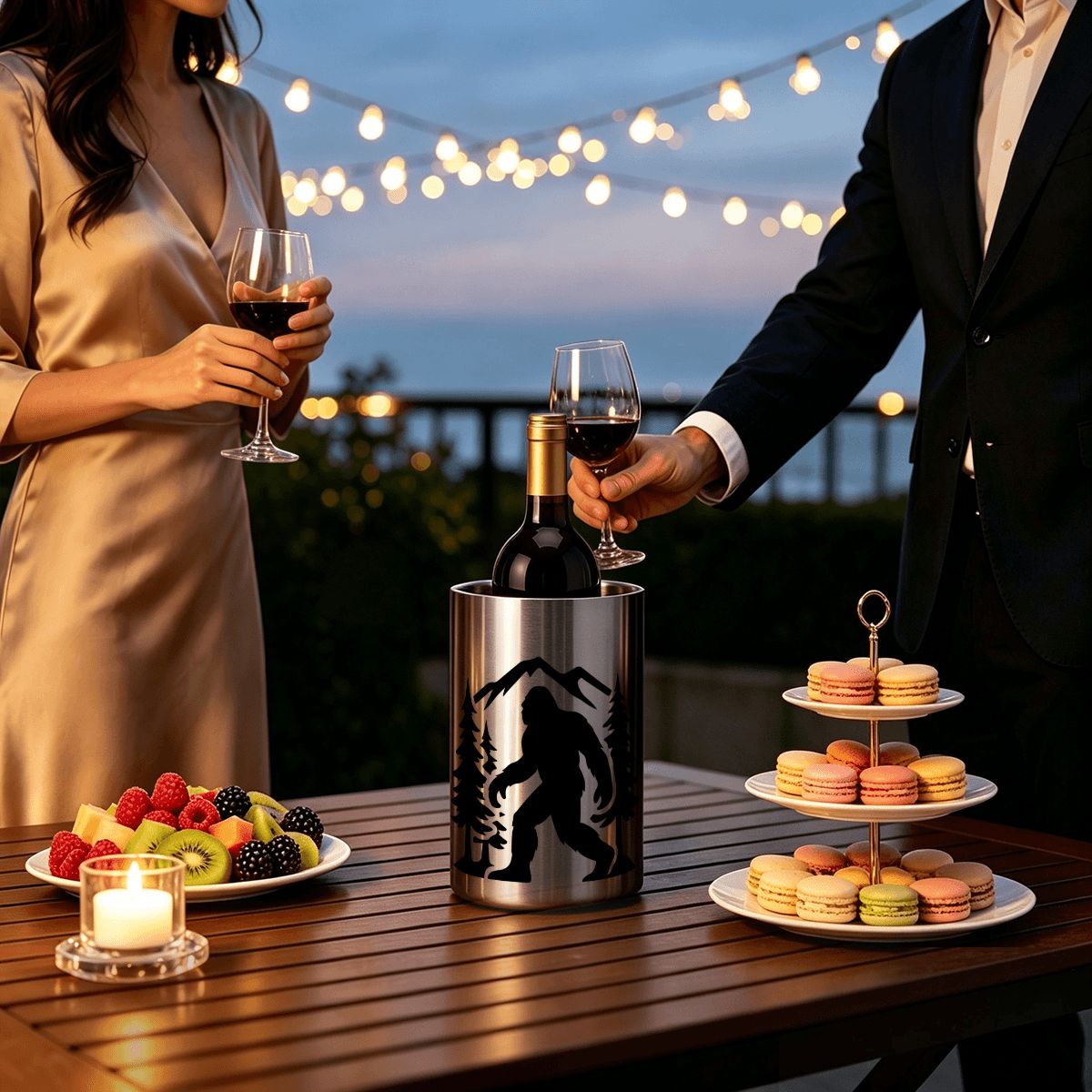 Bigfoot Stainless Steel Wine Chiller