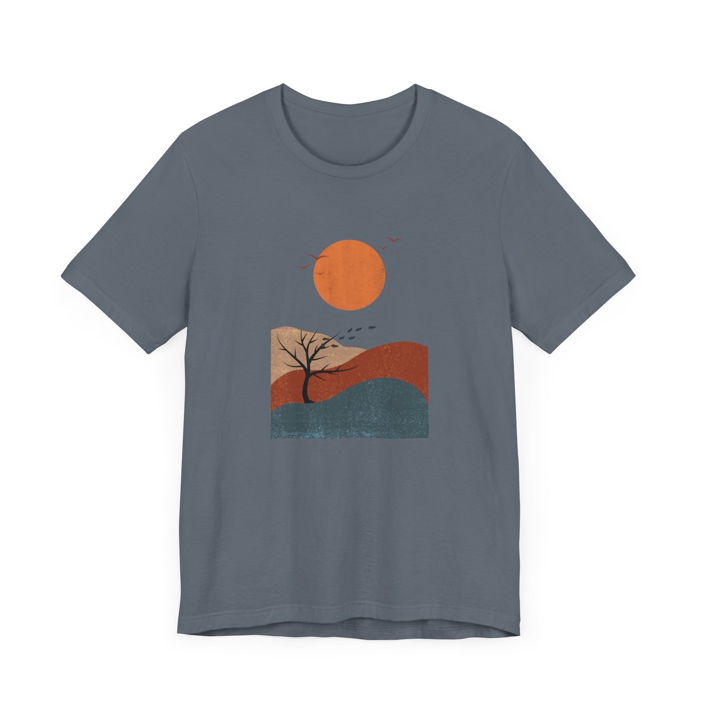 Orange Sunset Jersey Short Sleeve Tee