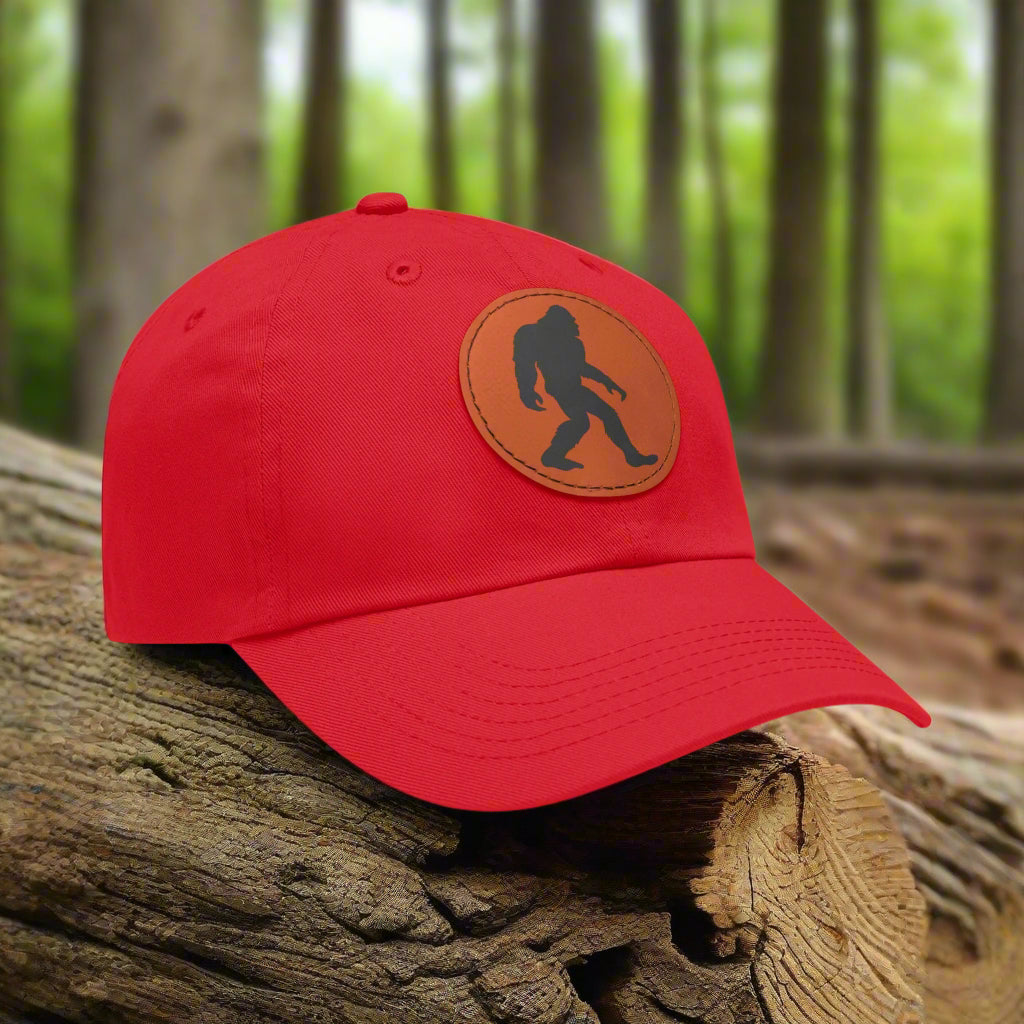 Bigfoot Hat with Leather Round Patch