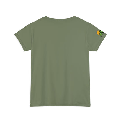 Women's Tee — Sunset Pine Forest Graphic Shirt