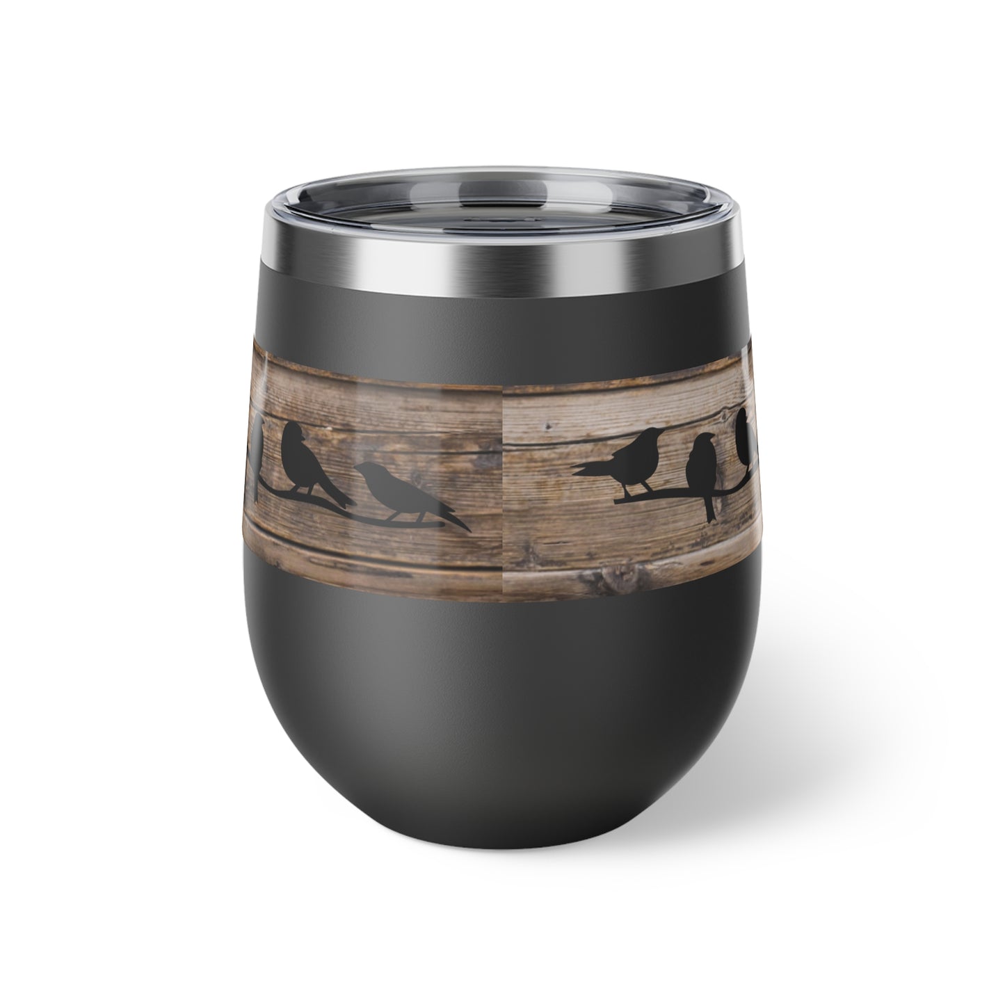 Birds on a Branch Copper Vacuum Insulated Cup, 12oz