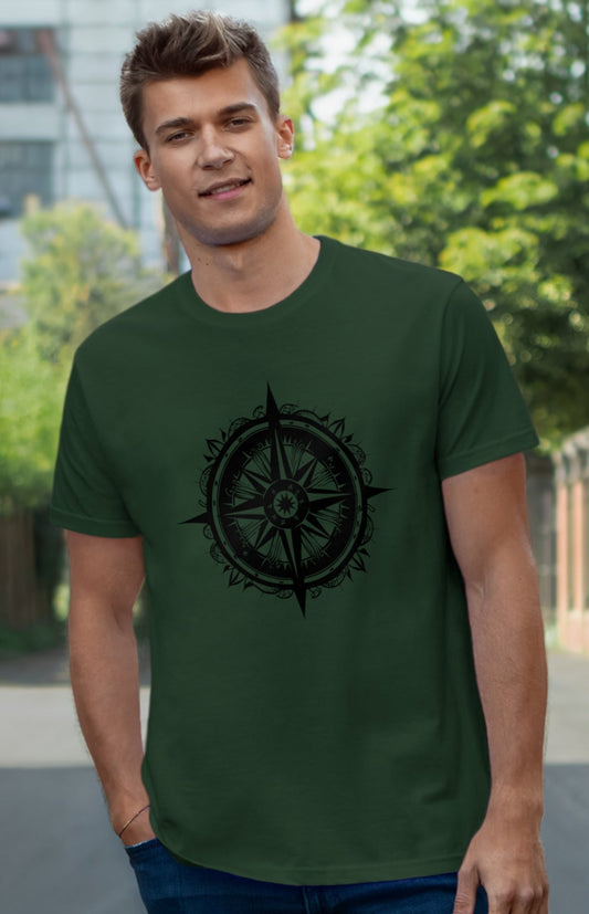 Compass T-shirt - Adventure Seeker Graphic Tee