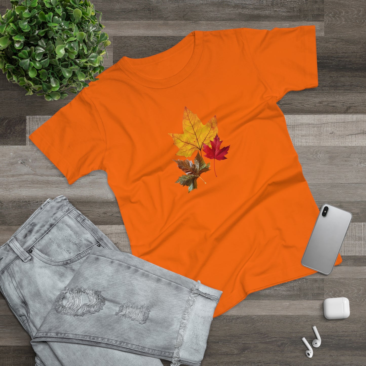 Maple Leaves - Women's T-shirt