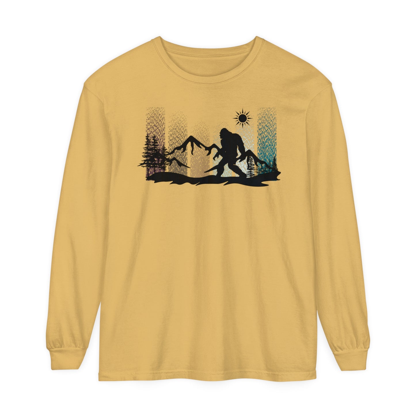 Bigfoot In the Woods - Long Sleeve Shirt