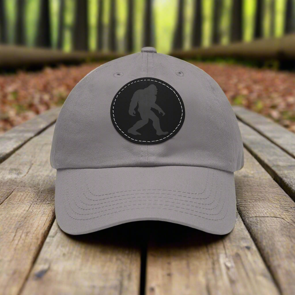 Bigfoot Hat with Leather Round Patch