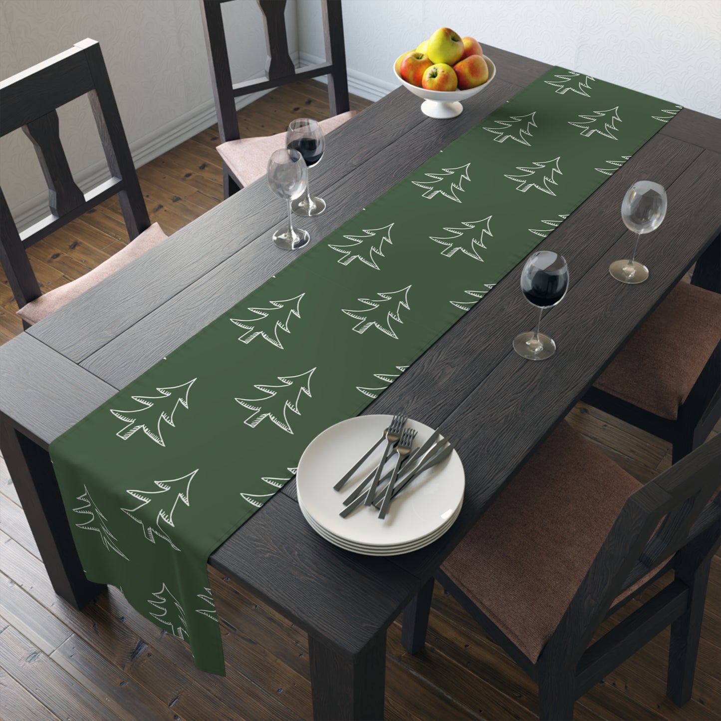 Christmas Tree Table Runner