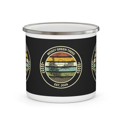 Mossy Green Trees Brand Camping Mug - Mini