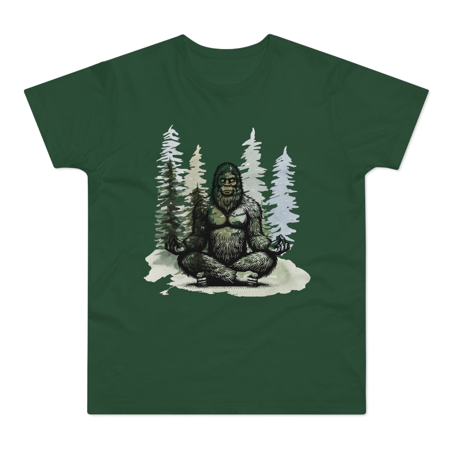 Bigfoot Zen T-shirt - Men's T Shirt